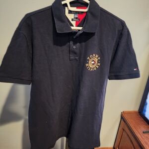 Tommy Hilfiger Navy Polo with Chest Crest